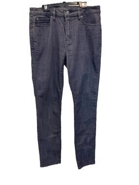 Prana Womens Organic Cotton Jeans Gray Sz 8 Or M